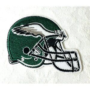 NEW! NFL Philadelphia Eagles Wing Football Team Helmet Embroidered Patch 3x2”